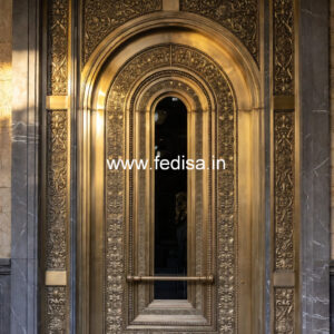 Elegant Brass Railing Design For Modern Villas Changing Staircase Layout