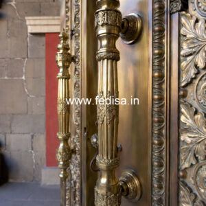 Stylish Brass Stair Railing For Interior Design Residential Staircase Granite Design