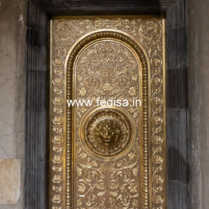 Premium Brass Balcony Railing With Artistic Work Steel Grill Stairs Design With Glass