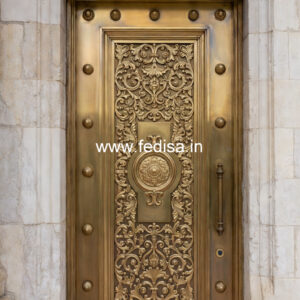 Luxury Brass Handrail For Grand Staircases Steel Grill Stairs Design