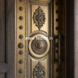 Stylish Brass Stair Railing With Premium Finish Home Stairs Grill Design