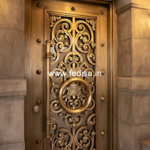 Antique Brass Railing Design With Royal Appeal Indoor Railing Design
