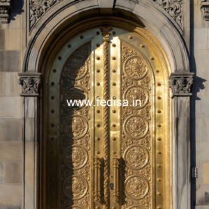 Luxury Brass Balcony Railing With Classic Style Cement Railing Design For Stairs