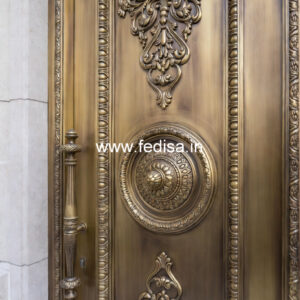 Elegant Brass Balcony Railing With Designer Style Granite Molding Designs For Stairs