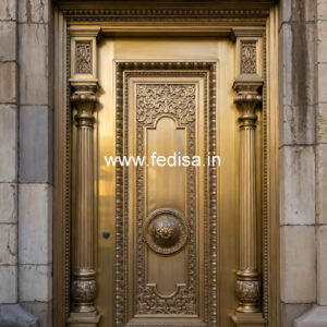 Elegant Brass Balcony Railing For Designer Interiors Duplex House Inside Steps