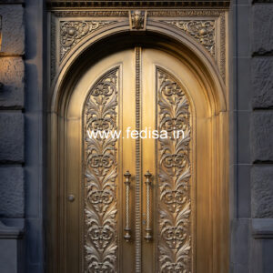 Brass Railing Design With High-end Finish Stair Box Design