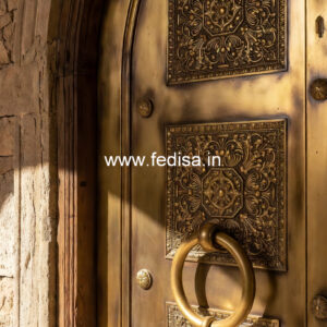 Stylish Brass Railing Design For Home Decor Double Height Staircase Wall Design