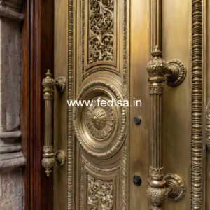 Premium Brass Railing Design Manufacturer Two Side Stairs Design