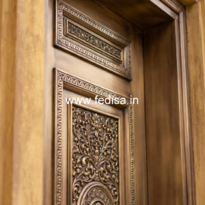 Luxury Brass Stair Railing For Royal Homes Staircase Riser Design