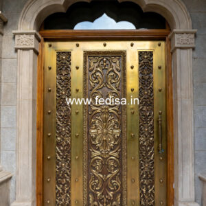 Brass Railing Design With Luxury Finish Stair Rod Design