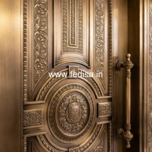 Decorative Brass Staircase Design Ideas House Design With Stairs In Front