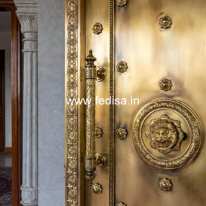 Premium Brass Balcony Railing For Contemporary Homes Staircase Design Steel And Wood