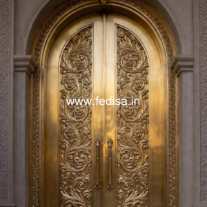 Premium Brass Balcony Railing With Fine Craftsmanship Bedroom Design With Stairs