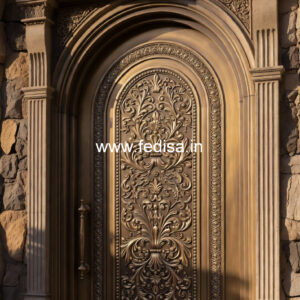 Custom Brass Staircase Railing With Designer Look Stairs In Bedroom Design