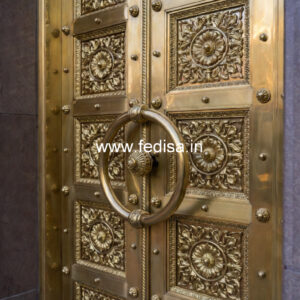 Luxury Brass Balcony Railing For Modern Architecture Double Storey Stairs Design