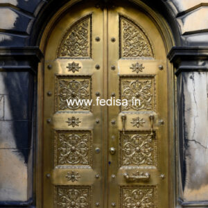 Brass Staircase Railing Design With Elegant Touch Stairs With Cabinet Design