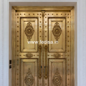 Decorative Brass Handrail Design For Interiors Stairs With Landing Design