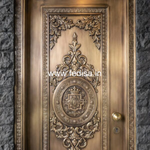 Antique Brass Stair Railing Design For Royal Homes Decorating Stairway