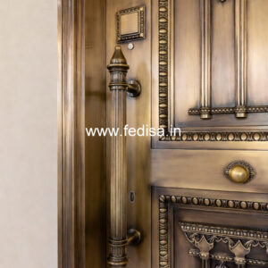 Brass Staircase Railing Design With Luxury Appeal Jeene Ki Grill Design