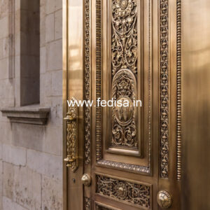 Stylish Brass Balcony Railing With Artistic Design Railing Sidhi Design