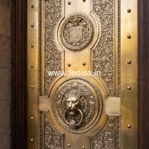 Designer Brass Staircase Railing For Modern Homes Stair Room Window Grill Design