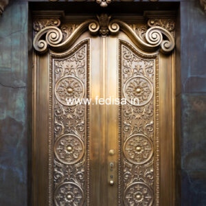 Custom Brass Stair Railing Design