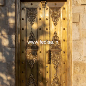 Luxury Brass Railing Design With Gold Finish