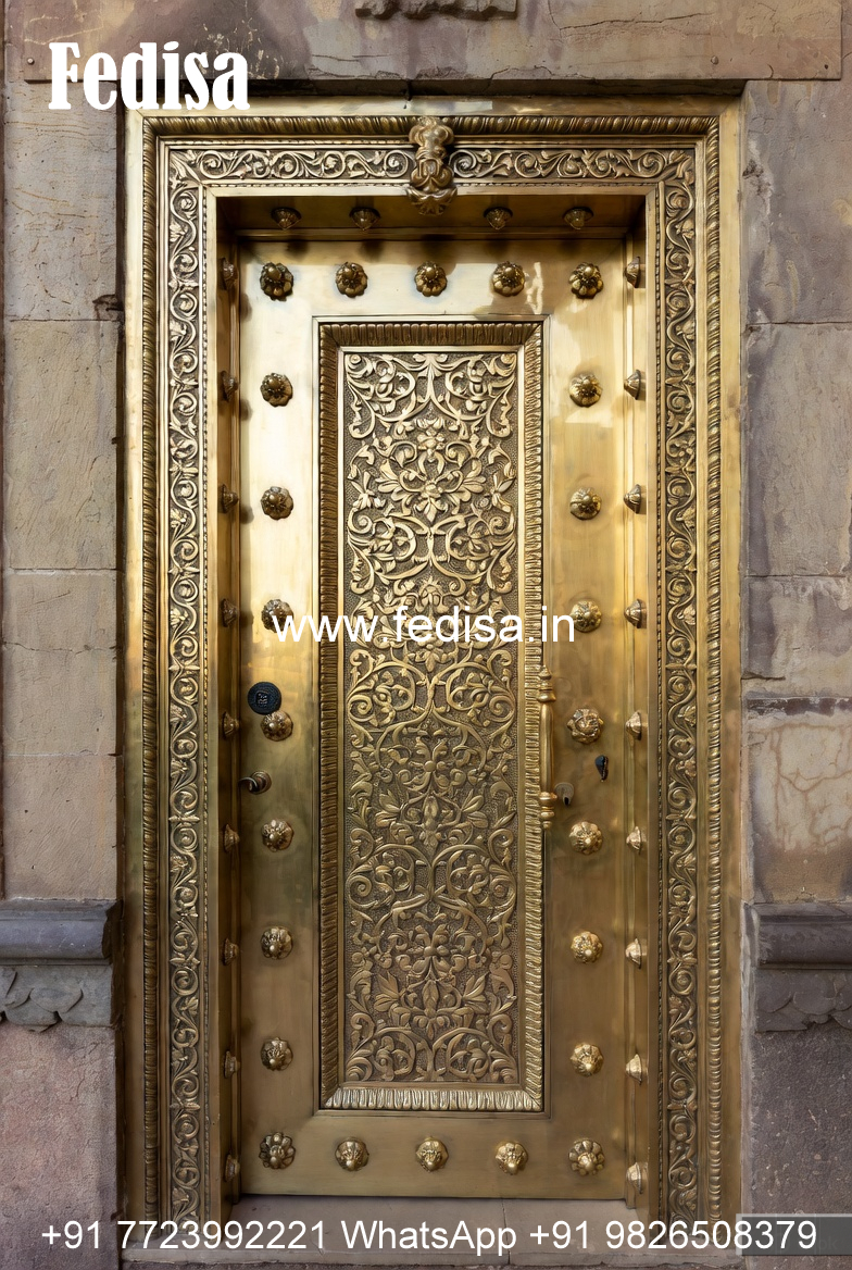 Stylish Brass Staircase Railing With Decorative Elements Modern Stair Hand Railing