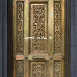 Premium Brass Balcony Railing For Contemporary Homes Staircase Design With Minimum Space