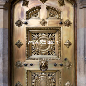 Artistic Brass Railing Design With Luxury Look Staircase Winder Design