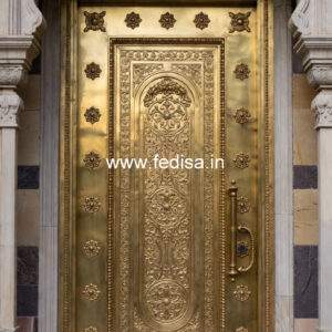 Classic Brass Railing Design For Premium Homes Decorating Under Stairs Space