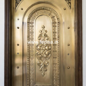 Elegant Brass Railing Design With Artistic Finish Staircase Wall Glass Design