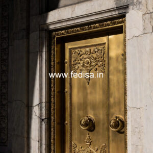 Luxury Brass Balcony Railing For Modern Architecture Simple Grill Design For Stairs