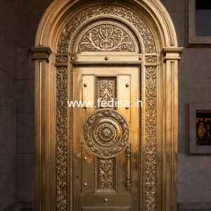 Decorative Brass Balcony Railing With Premium Style Steel Glass Stairs Design