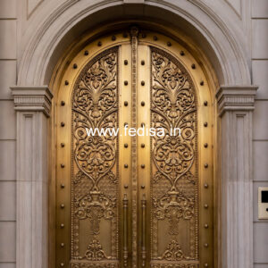 Brass Railing Design For Modern Home Interiors C Shaped Staircase Design