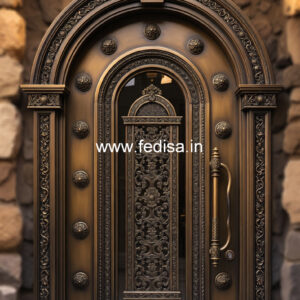 Modern Brass Balcony Railing With Stylish Appeal Spiral Staircase Structural Design