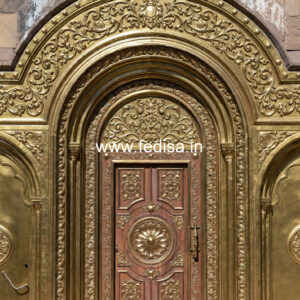 Designer Brass Staircase Handrail For Homes Steel Stairs Design Round