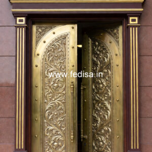 Stylish Brass Balcony Railing For Premium Homes Staircase Design For Residential Building