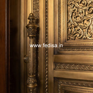 Elegant Brass Handrail Design For Interior Decor Home Entry Stairs Design