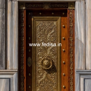 Antique Brass Handrail Design For Classic Villas Partition Of Stairs In Living Room