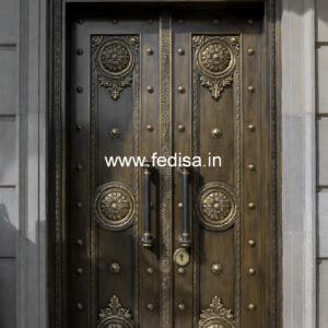 Stylish Brass Balcony Railing With Luxury Appeal Double Helical Stairs