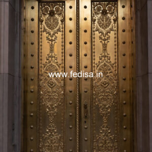 Handcrafted Brass Railing Design For Villas House Plans With Stairs