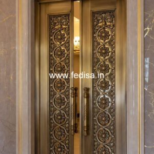 Brass Railing Design With Glass Combination Modern Steel Staircase Design