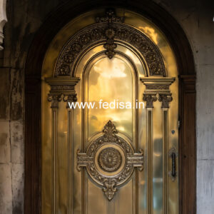 Designer Brass Balcony Railing For Homes Round Stairs Design In House