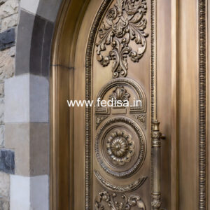 Brass Railing Design With Modern Finish Bed Design With Stairs