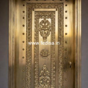 Modern Brass Staircase Railing With Glass Inserts Aluminum Stairs Design