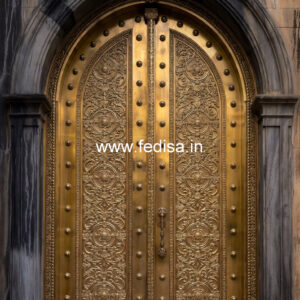 Luxury Brass Balcony Railing With Designer Finish Limited Space Attic Stairs Design