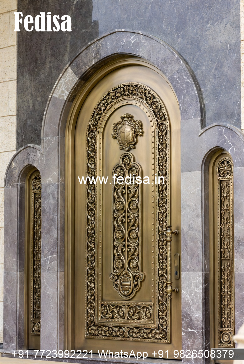 Stylish Brass Balcony Railing For Premium Homes Partition Design For Staircase