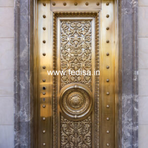 Elegant Brass Staircase Railing With Luxury Finish Stairs Design Color