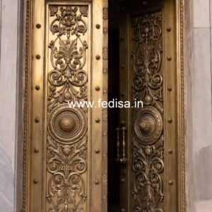 Elegant Brass Balcony Railing For Interior Decor Cast Iron Stair Railing Design